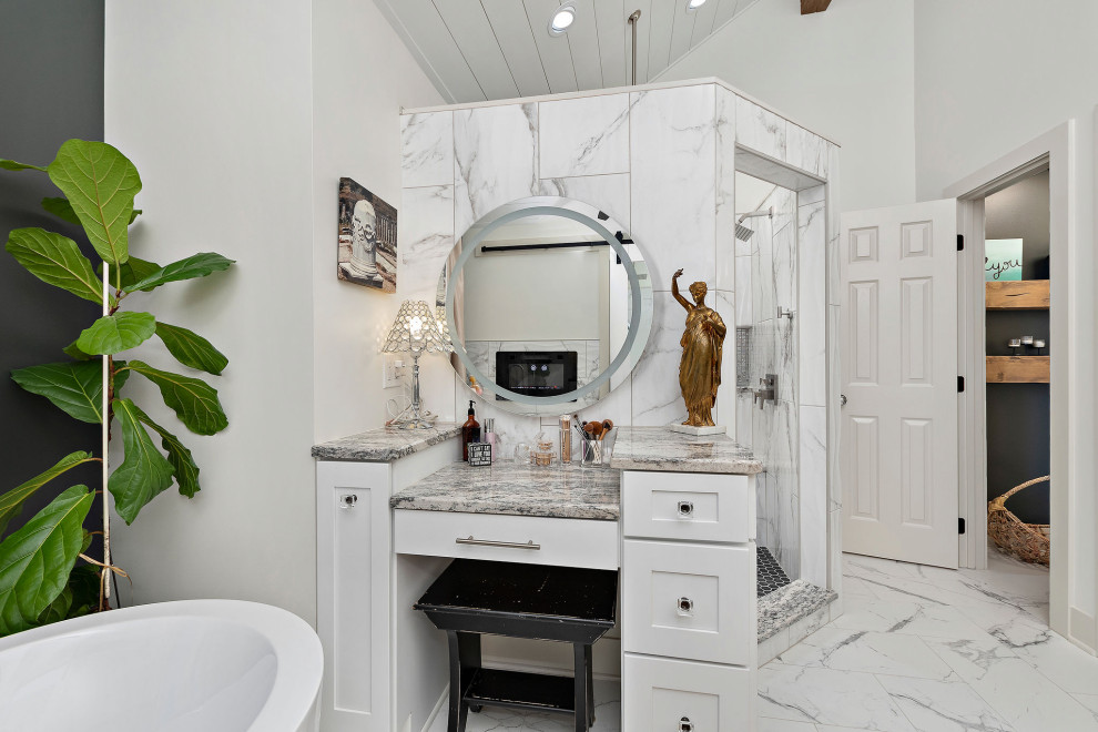 The Coves Master Suite Transitional Bathroom Kansas City by