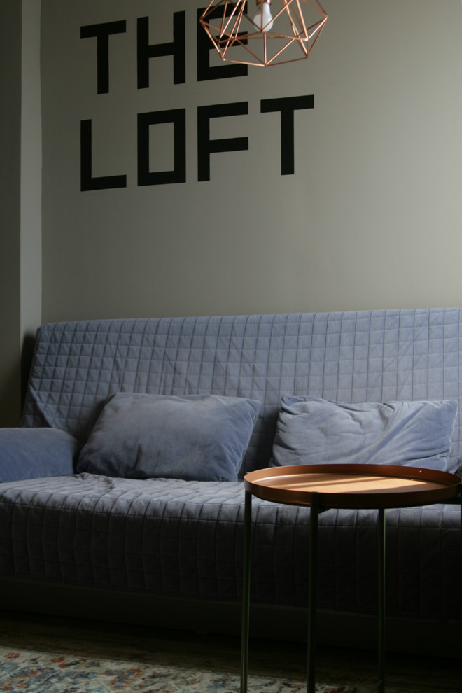 Студия на мансарде в стиле Лофт