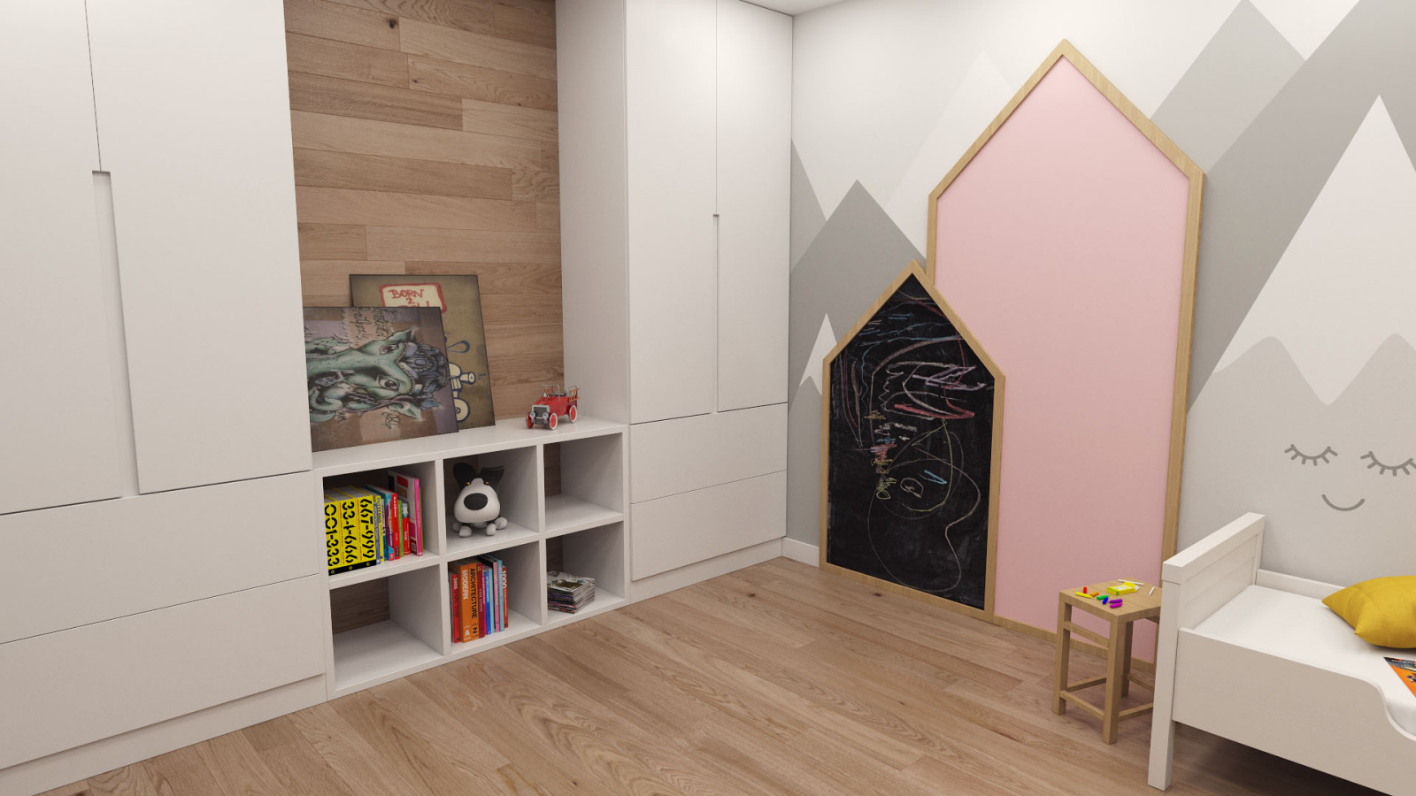 Интерьеры трехкомнатной квартиры в ЖК "Изумрудный" г. Самара