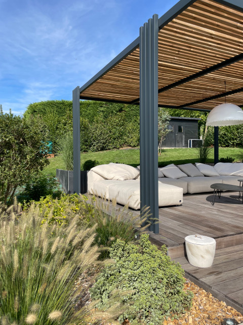 Jardin Cap ferret contemporary-deck