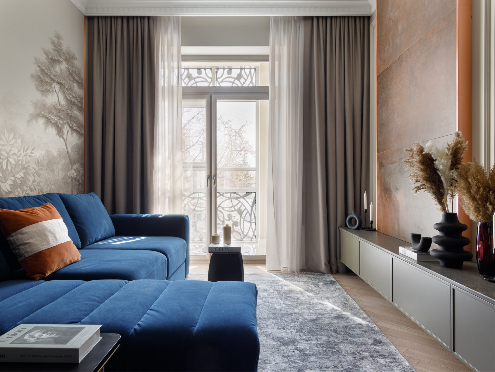 Интерьер квартиры 50 кв.м. в стиле современной классики