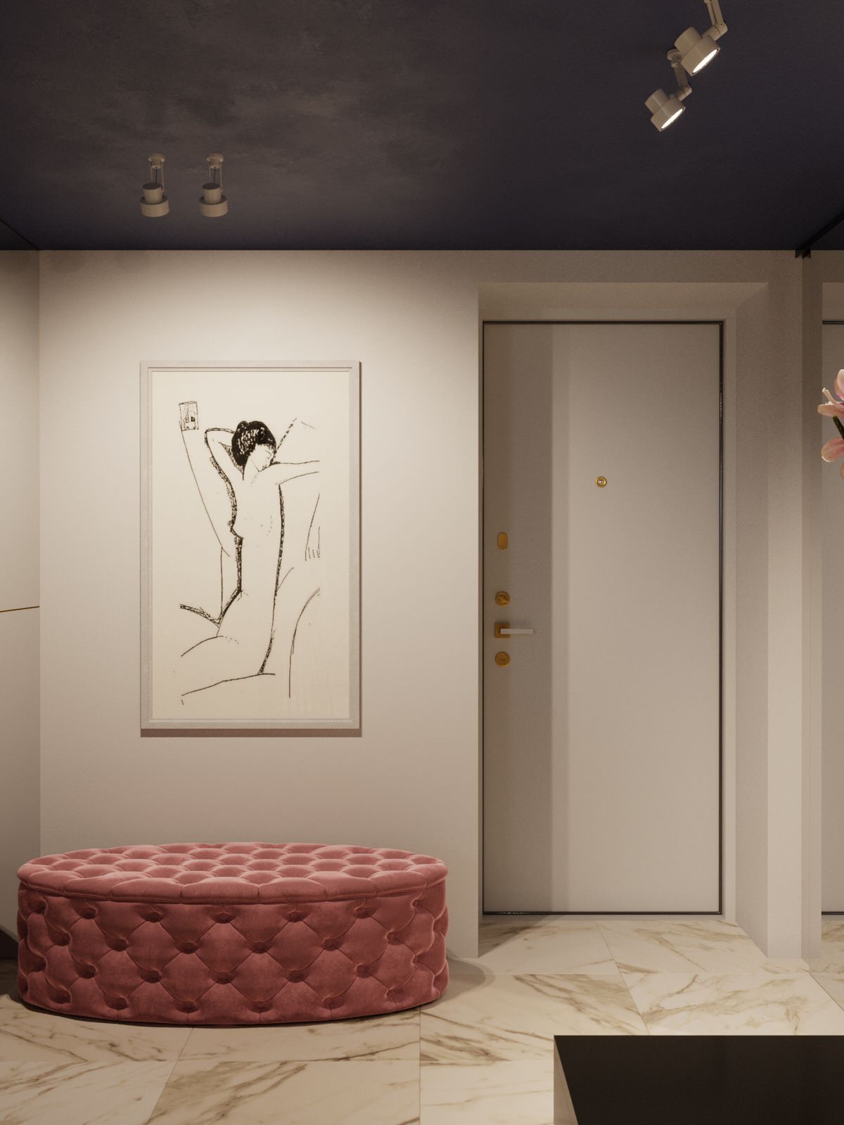 Проект двухуровневой квартиры с мансардой