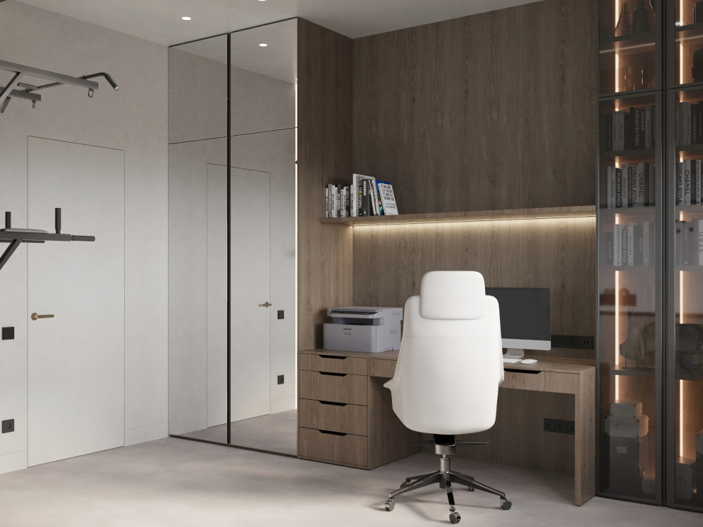 HÉ 210 // ЖК Серебряный фонтан, Москва, 91 м²