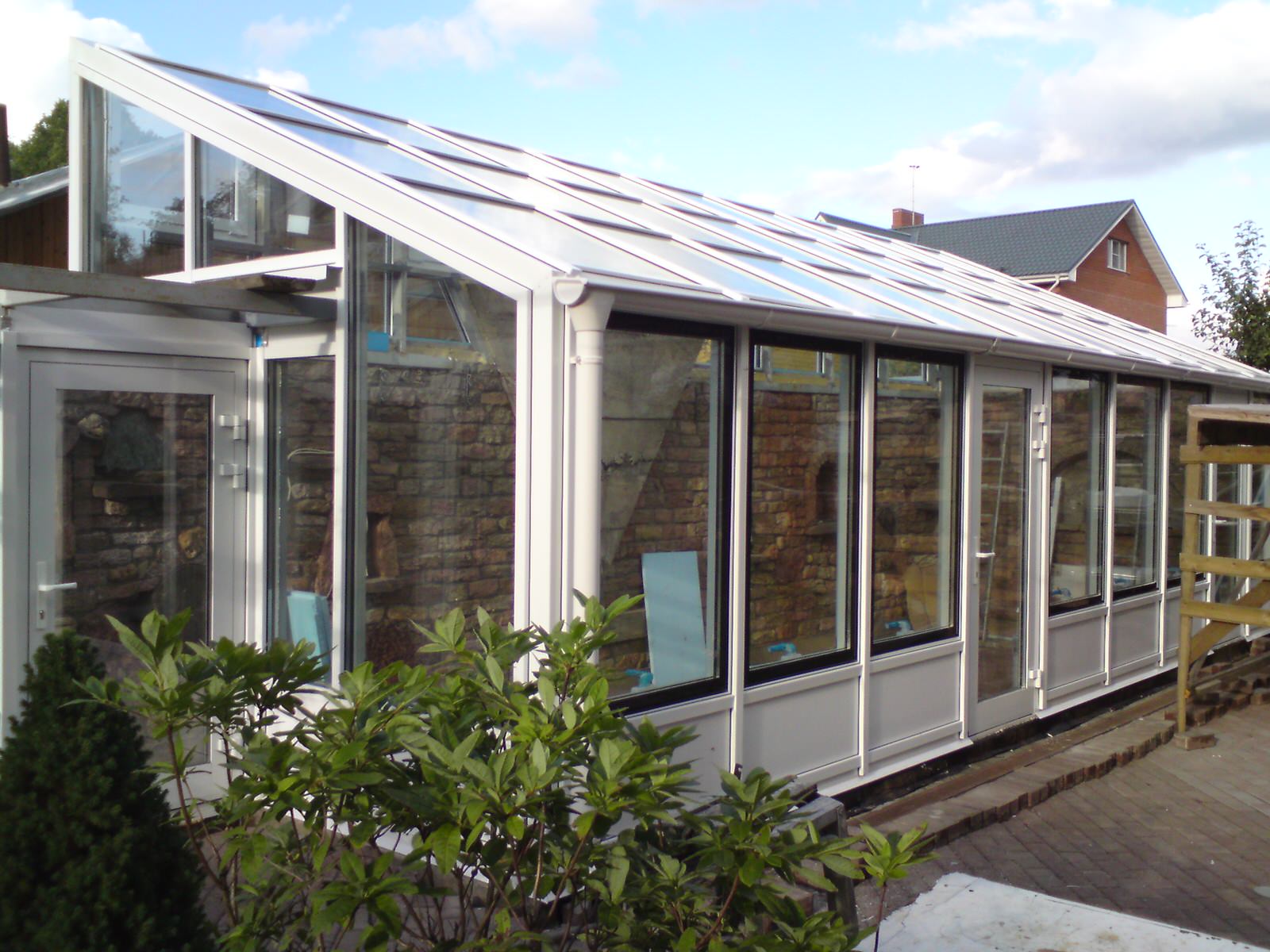 Теплица в частном доме