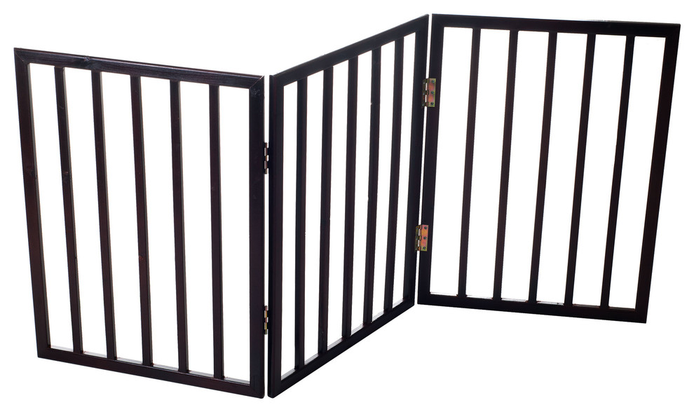 PAW Easy Up Free Standing Folding Gate - No need to secure to walls