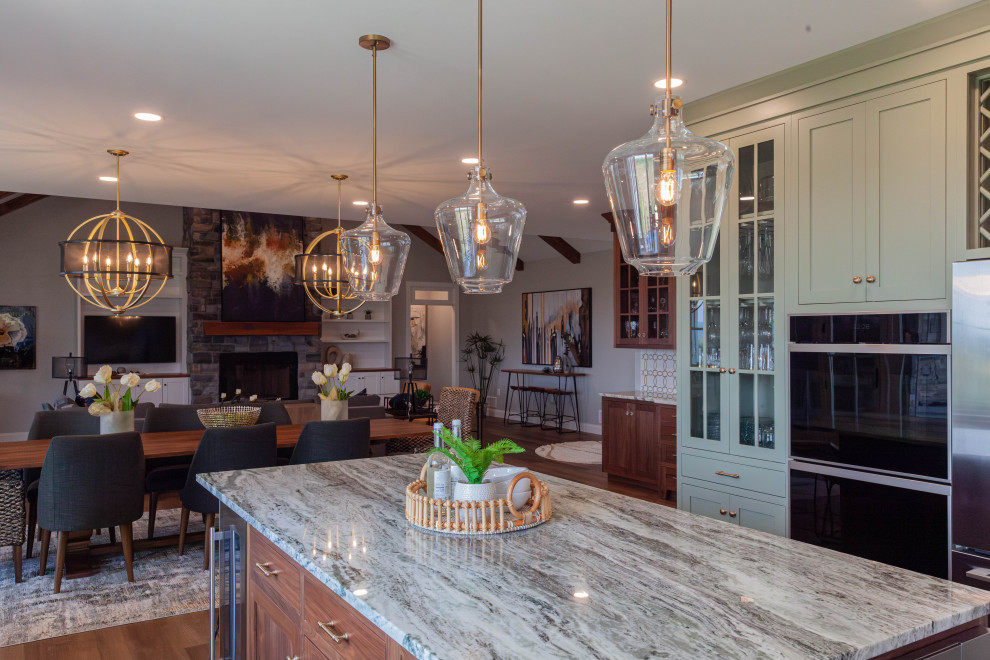 Kitchen - transitional kitchen idea