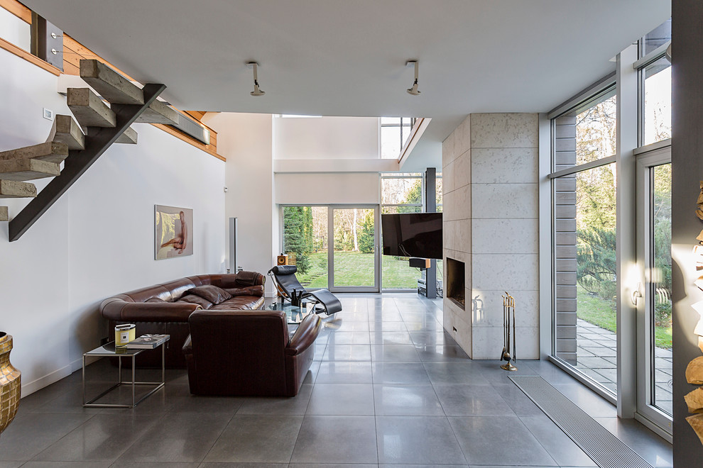 Загородный дом в современном стиле.