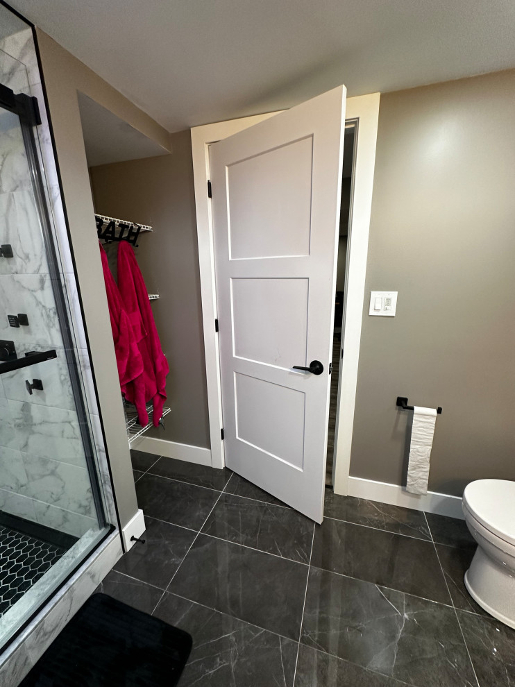 Largie Road - Modern Basement Bathroom - Dutton, ON