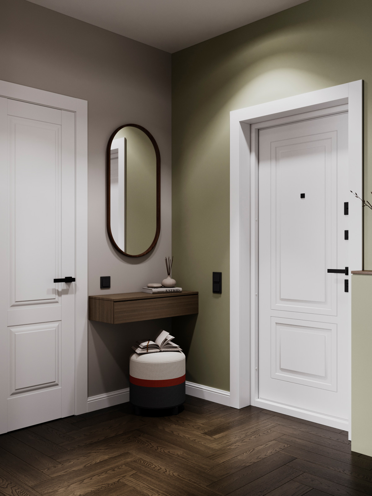 Уютный интерьер в ЖК Западный Порт