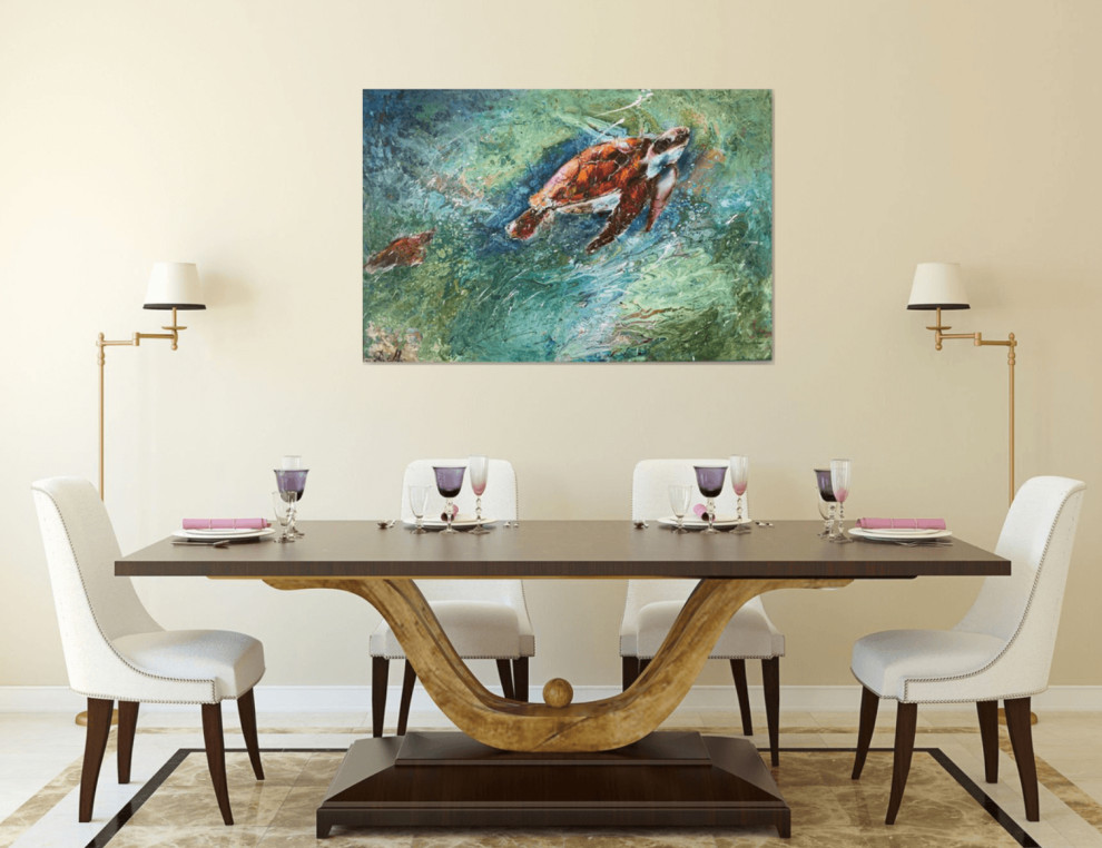 Работы художницы Дианы Маливани - Столовая - Дизайн интерьера (1)