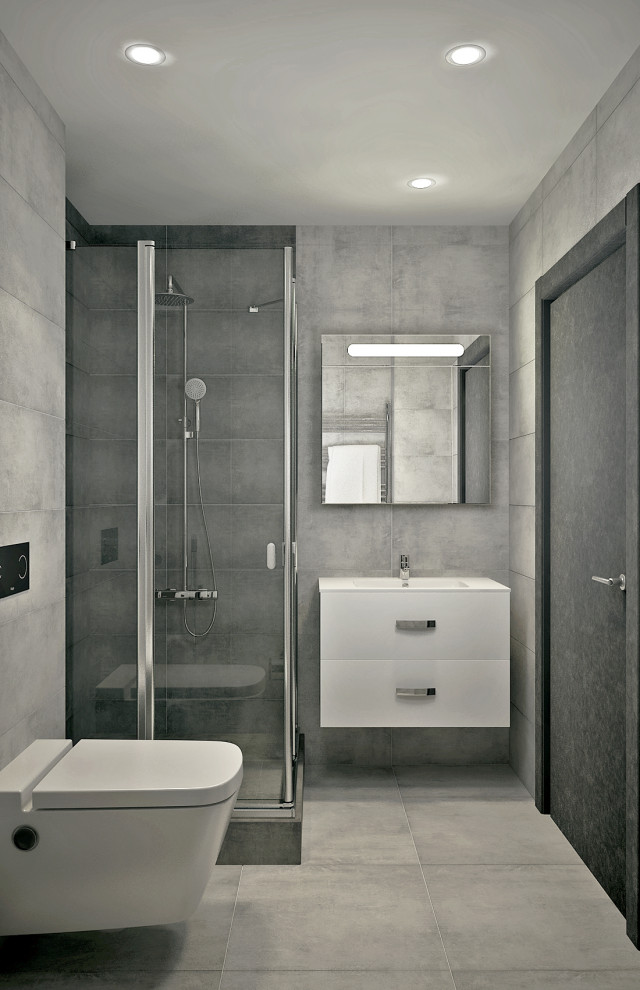 Современная однокомнатная квартира для молодого человека.