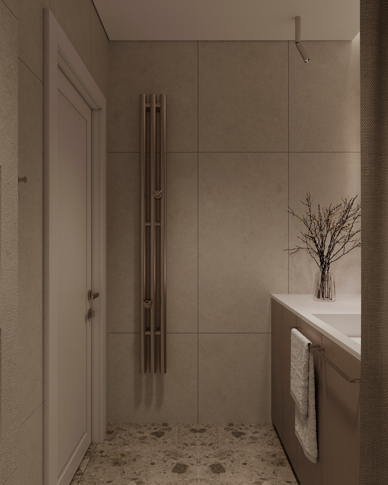 Светлый санузел