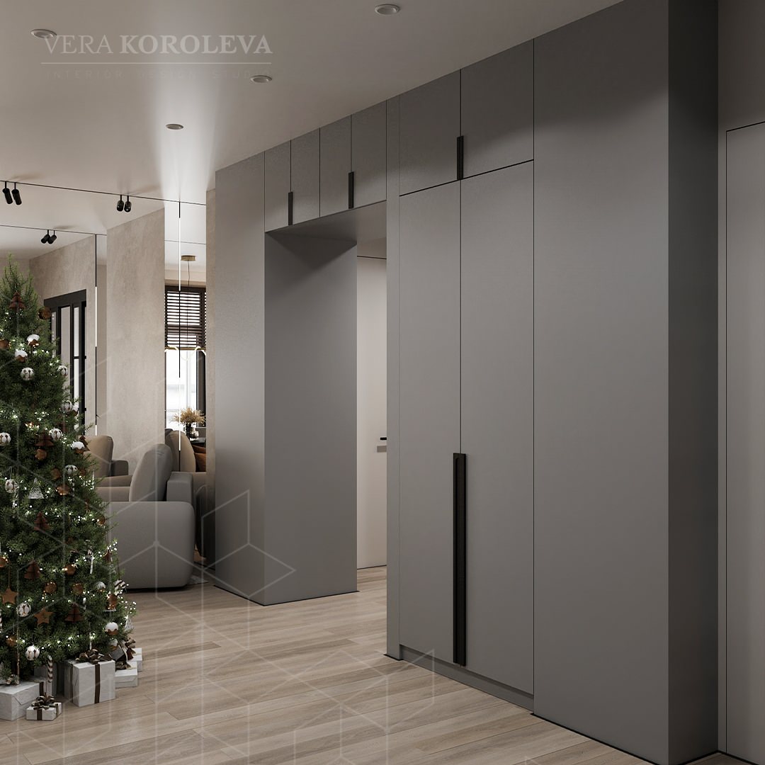 Дизайн-проект квартиры площадью 130 кв. м в Москве