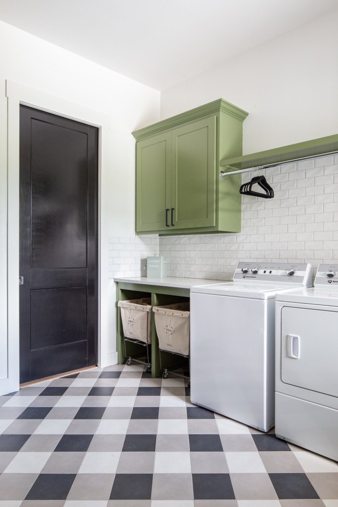 Point Blank Lakehouse - Beach Style - Laundry Room - Houston - by ...