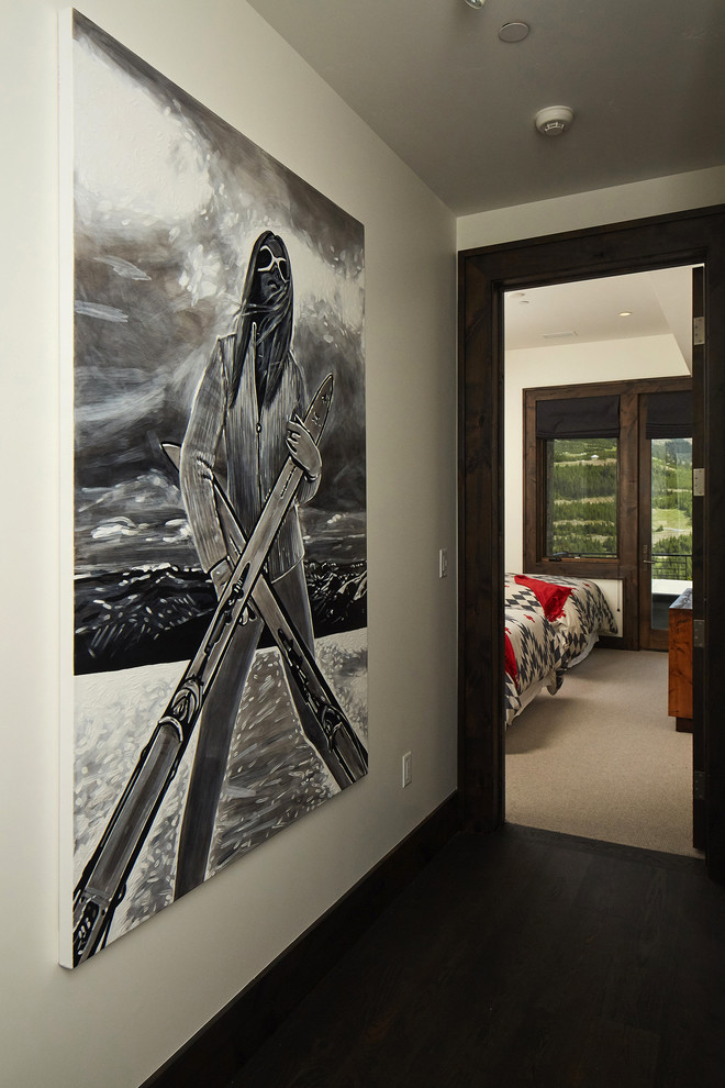 Hallway - transitional hallway idea