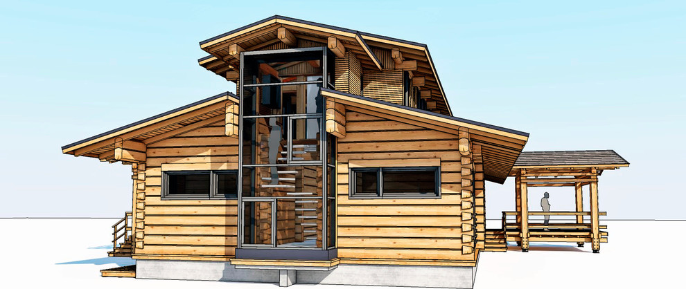 Лесная усадьба.