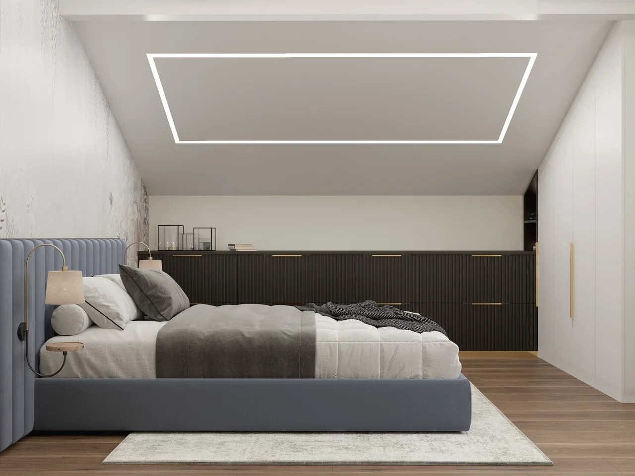 Частный дом, дизайн-проект неоклассика