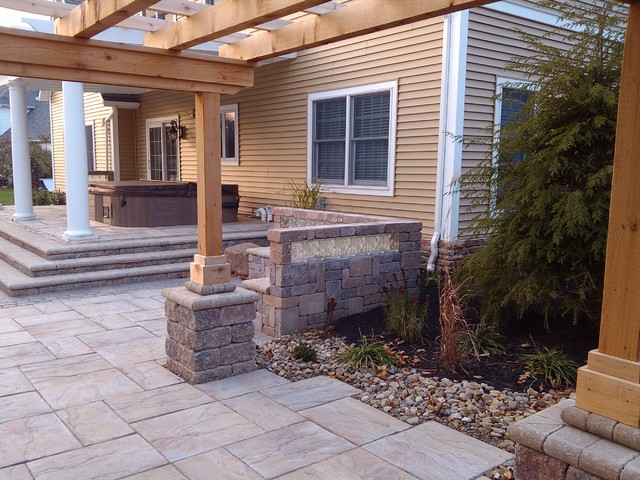 Glass Block in Landscaping traditional-landscape