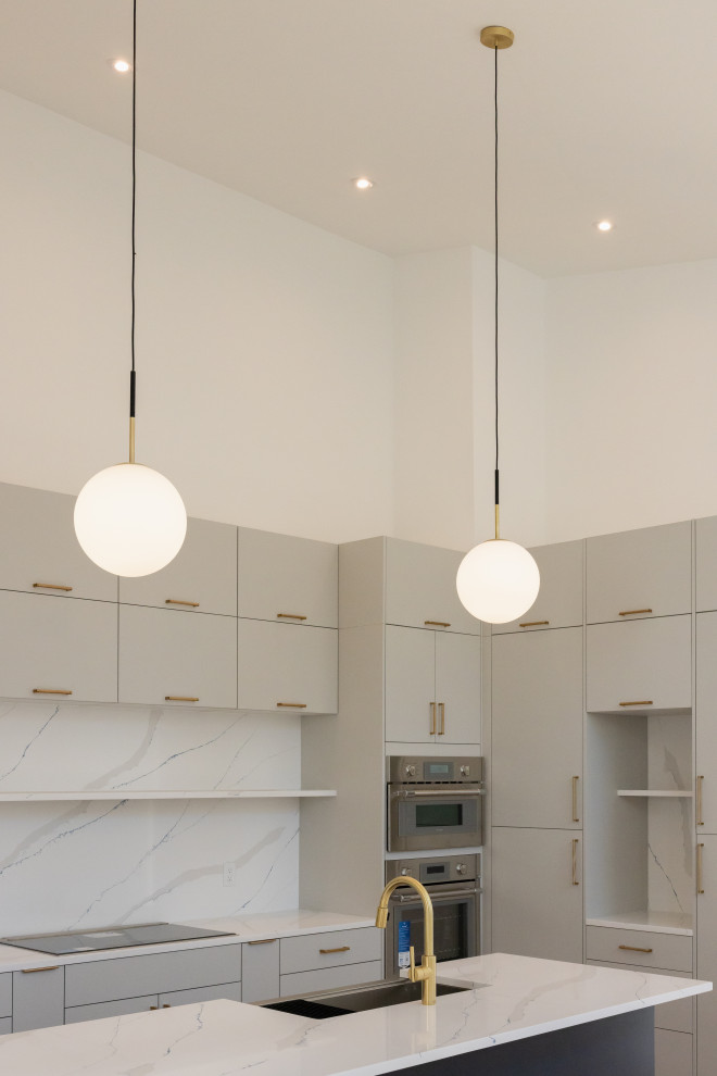 Western Project: Modern European Elegance with Vaulted Ceilings