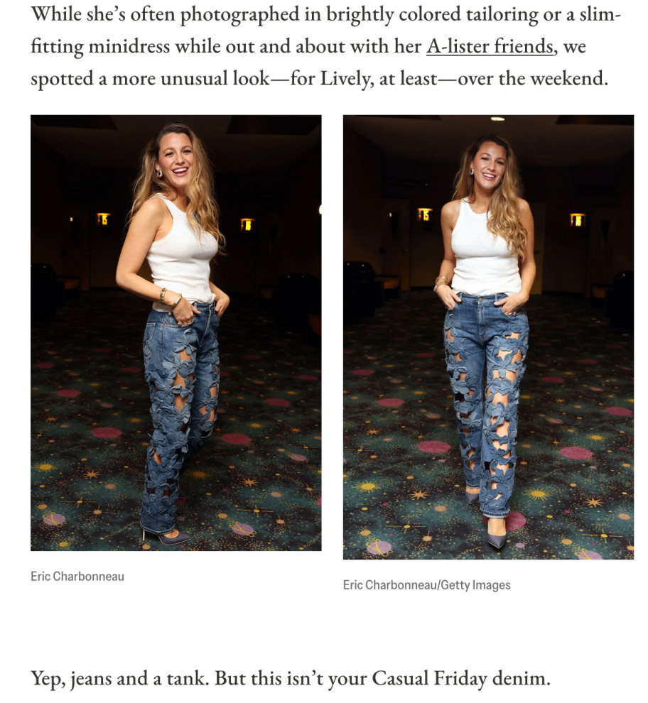 デニム・ジーパン VALENTINO Jeans with floral print fabric border detail Blu Valentino Jeans with floral print fabric border detail