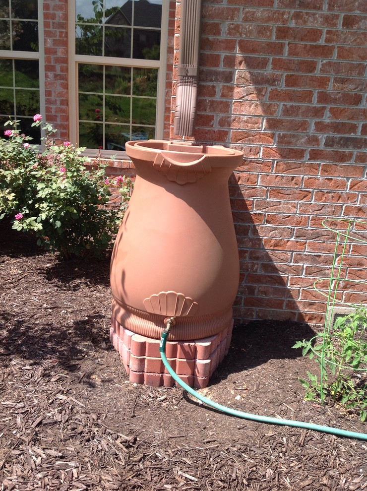 Rain Barrel Overflow Flooding