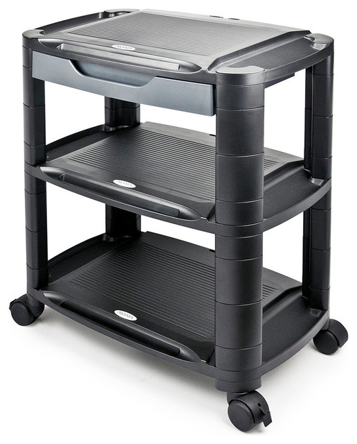 Printer Cart Contemporary Office Carts And Stands by Aidata Houzz