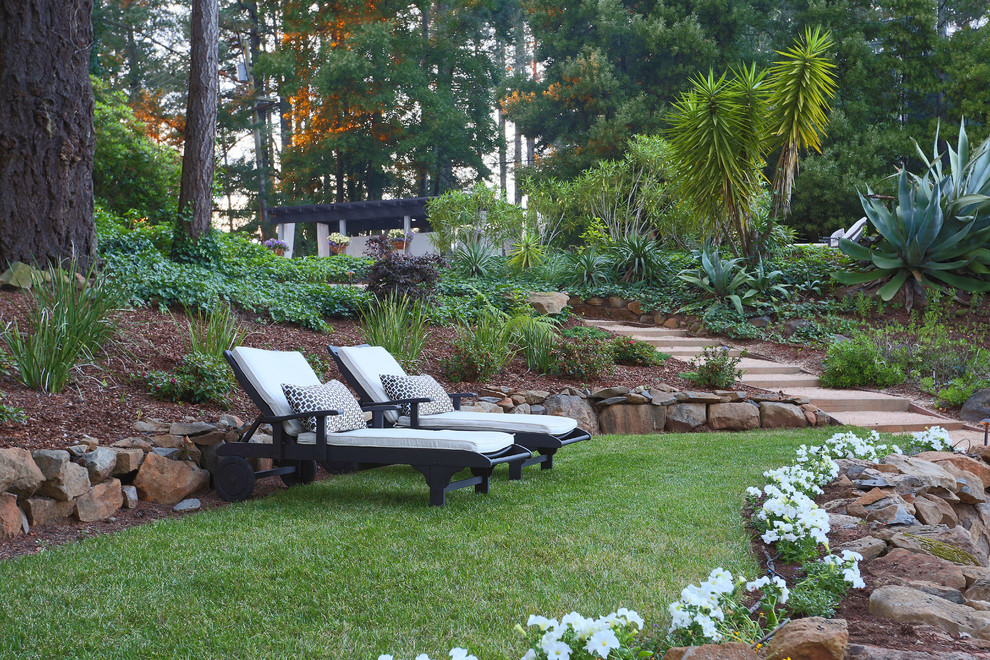 Inspiration for a traditional landscaping in San Francisco.