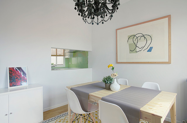 Apartamentos de lujo contemporary-dining-room