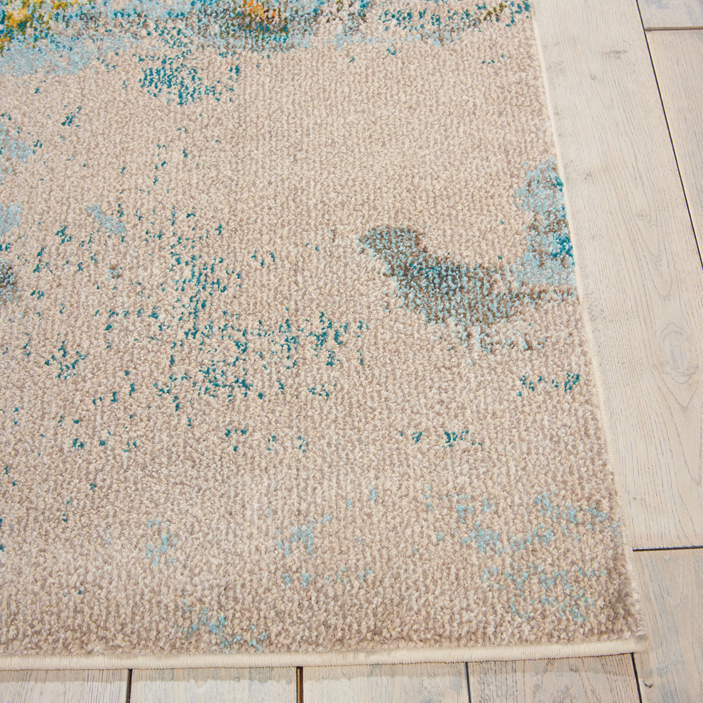 Nourison Celestial Modern Abstract Area Rug Contemporary Area Rugs