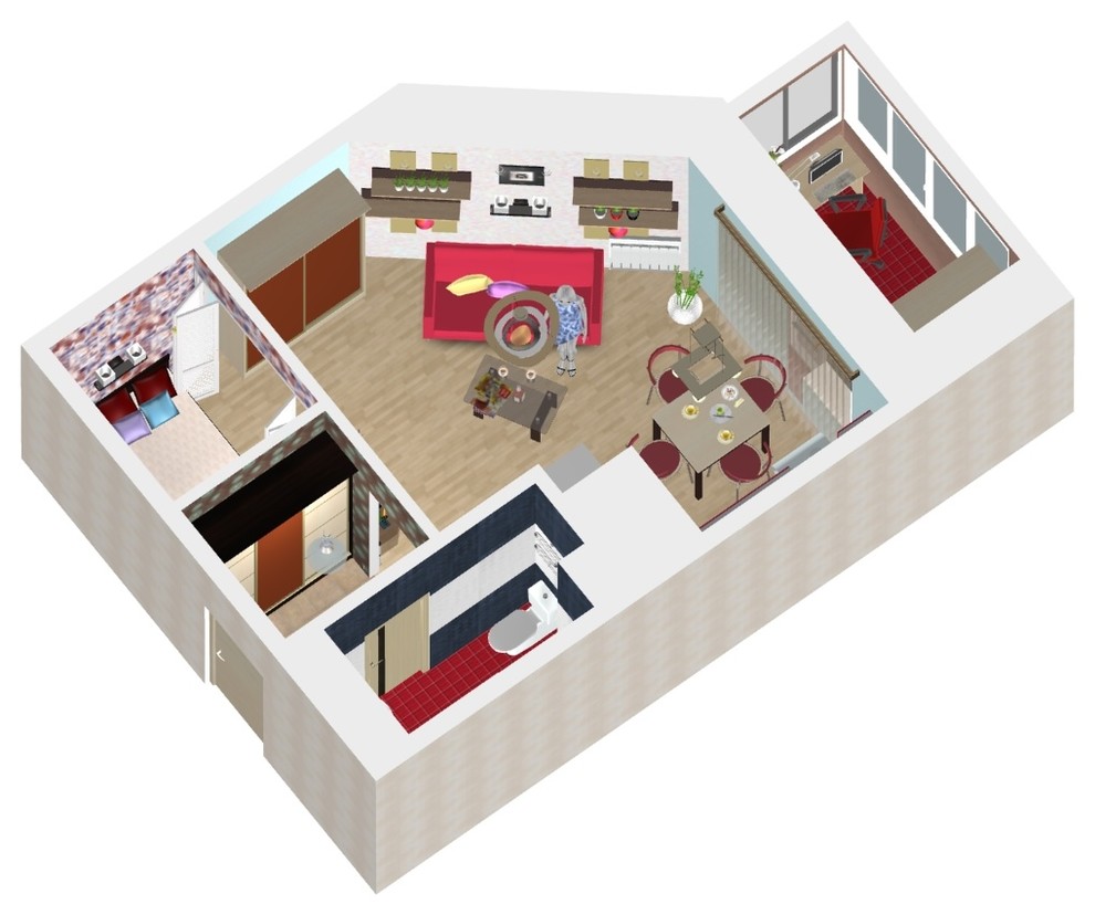 Квартира-студия 30 м2  для сына