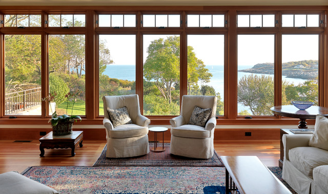 Folly Cove craftsman-living-room