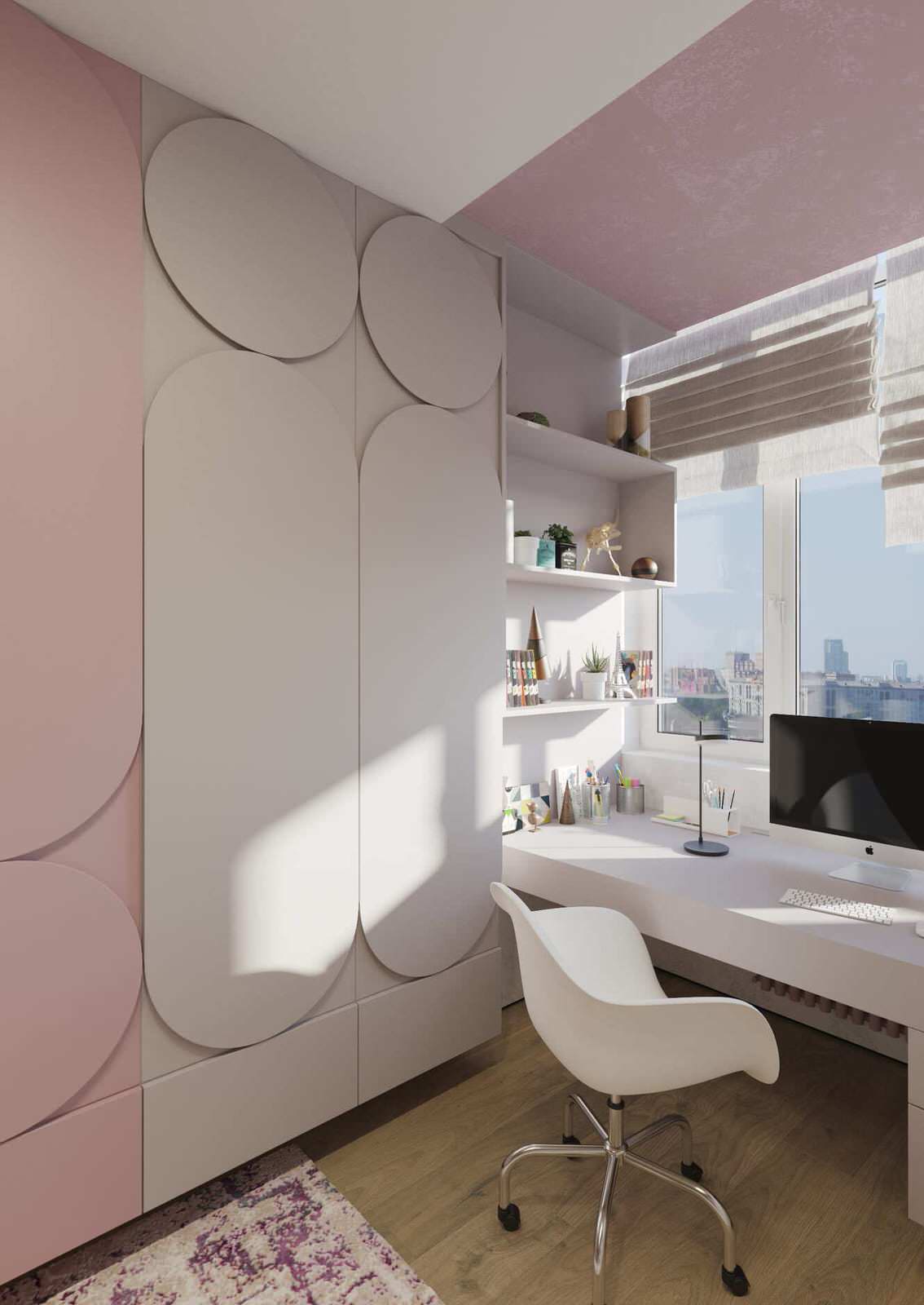 Лофт и облака. Квартира 140 м2 в центре города