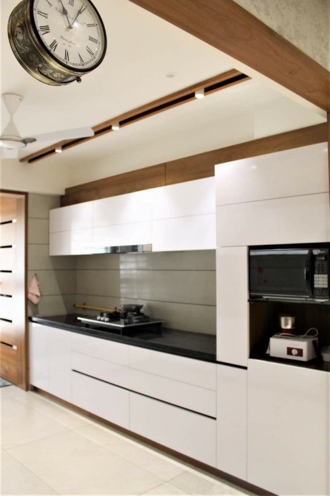 This is an example of a world-inspired kitchen in Hyderabad.