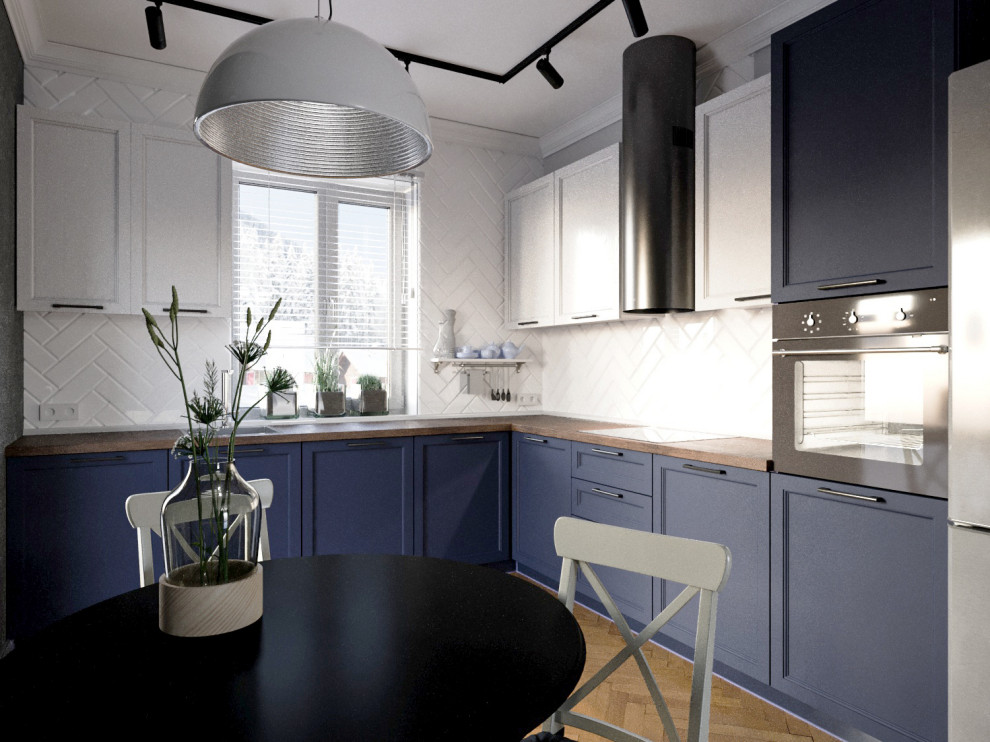 Дизайн-проект кухни-гостиной в частном доме