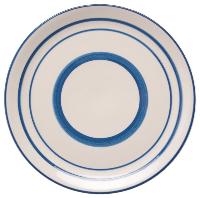 striped dinner plates