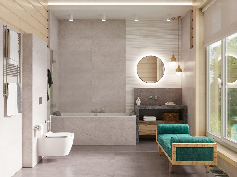 Дом из клееного бруса в пригороде Барнаула