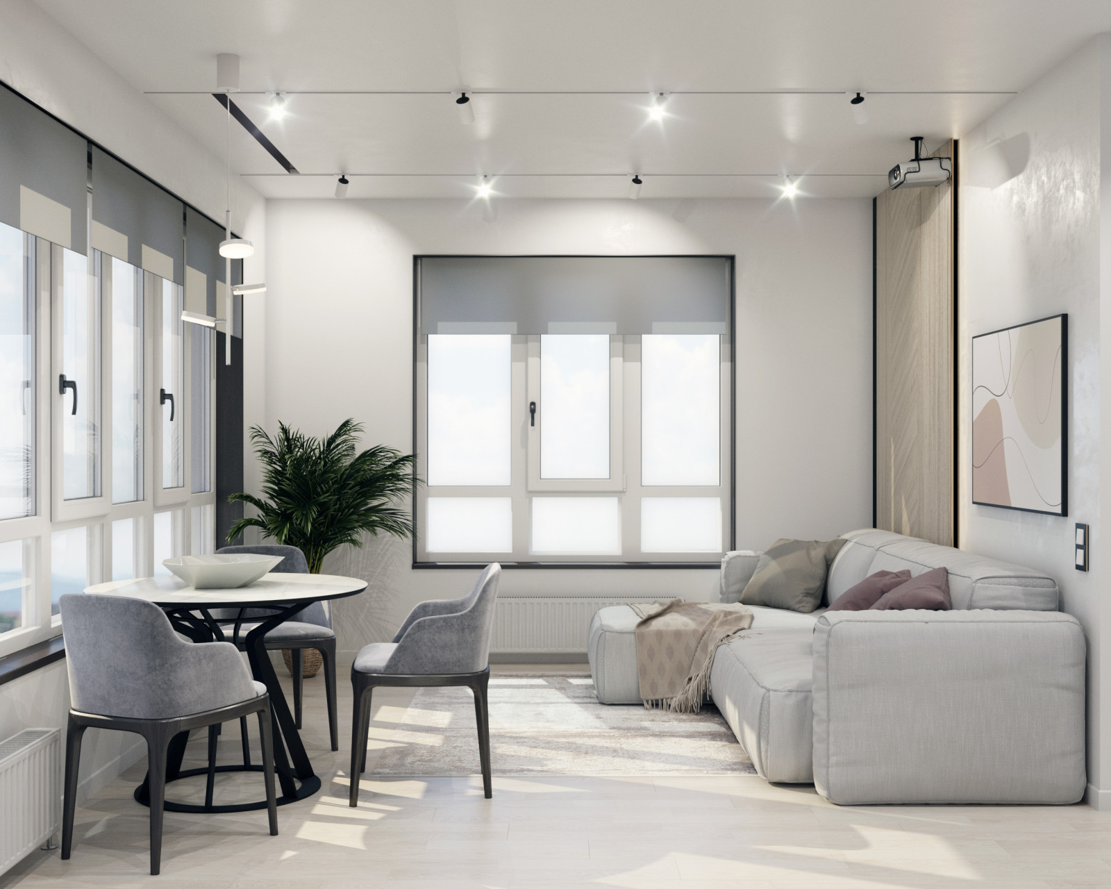 Кухня-гостиная