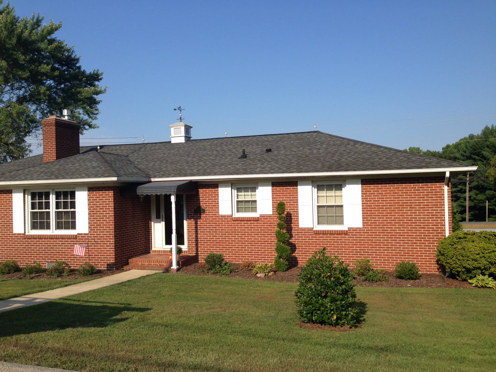 Front Porch with Metal Roof