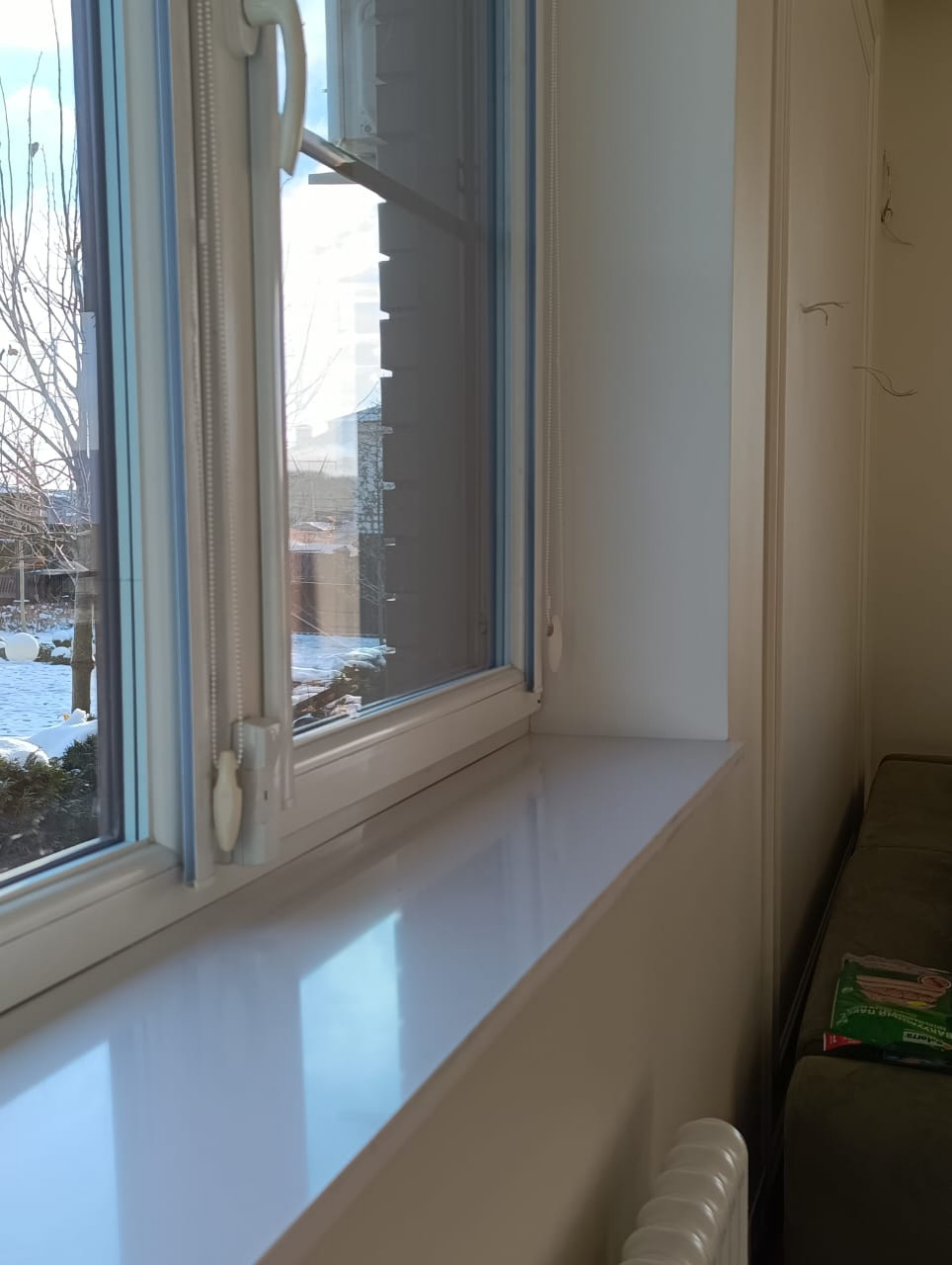 ПОдоконники д. Зверево