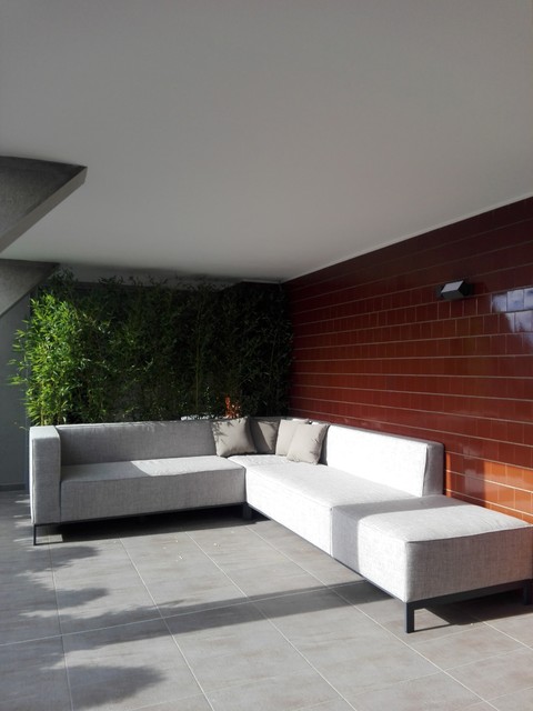 ATTICO O contemporaneo-terraza-y-balcon