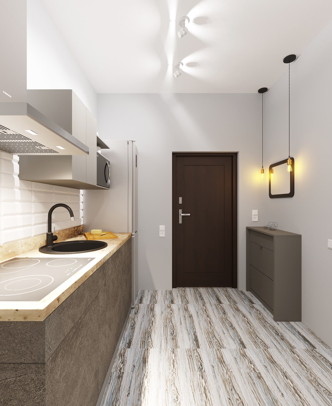 Квартира в стиле Лофт