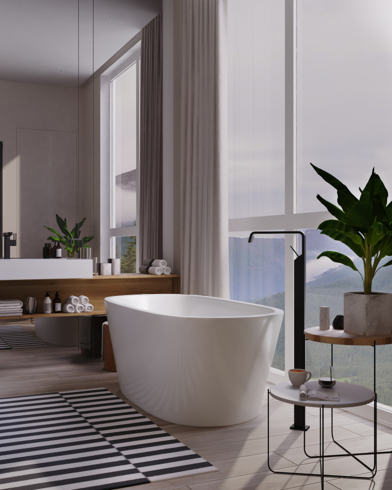 Дизайн ванной комнаты в современном стиле