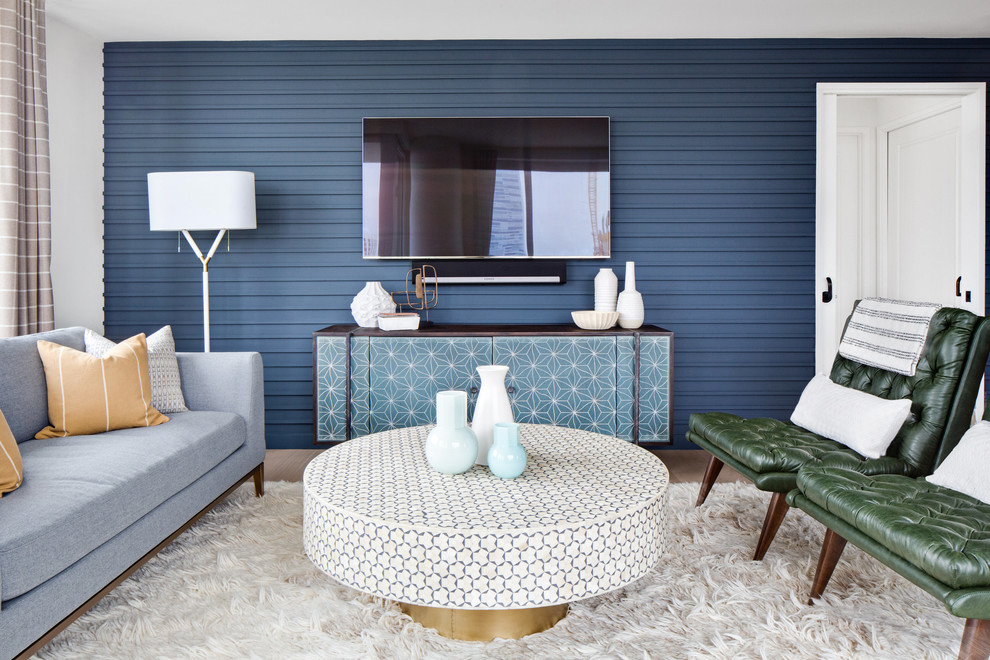 Los Angeles Mad Men Loft - Midcentury - Living Room - Los Angeles - by ...