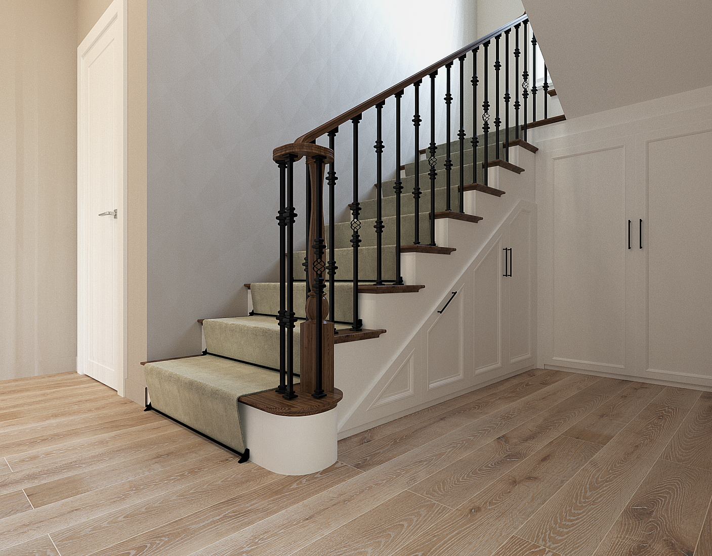 Лестница-холл "Дом Керченская"