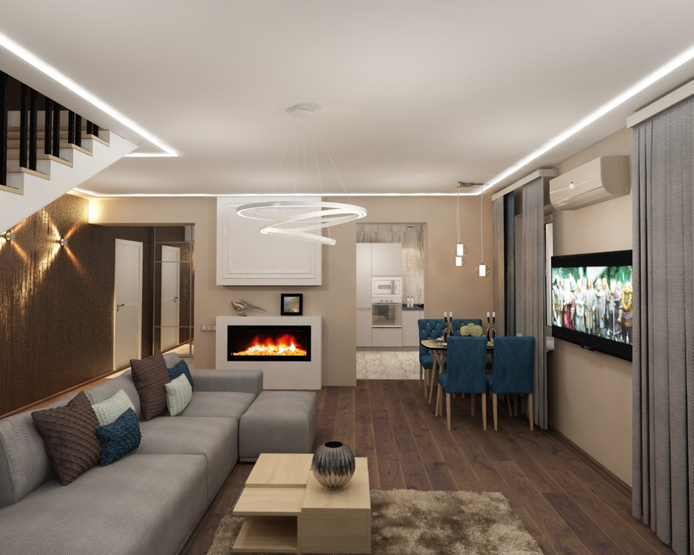 2х этажная квартира