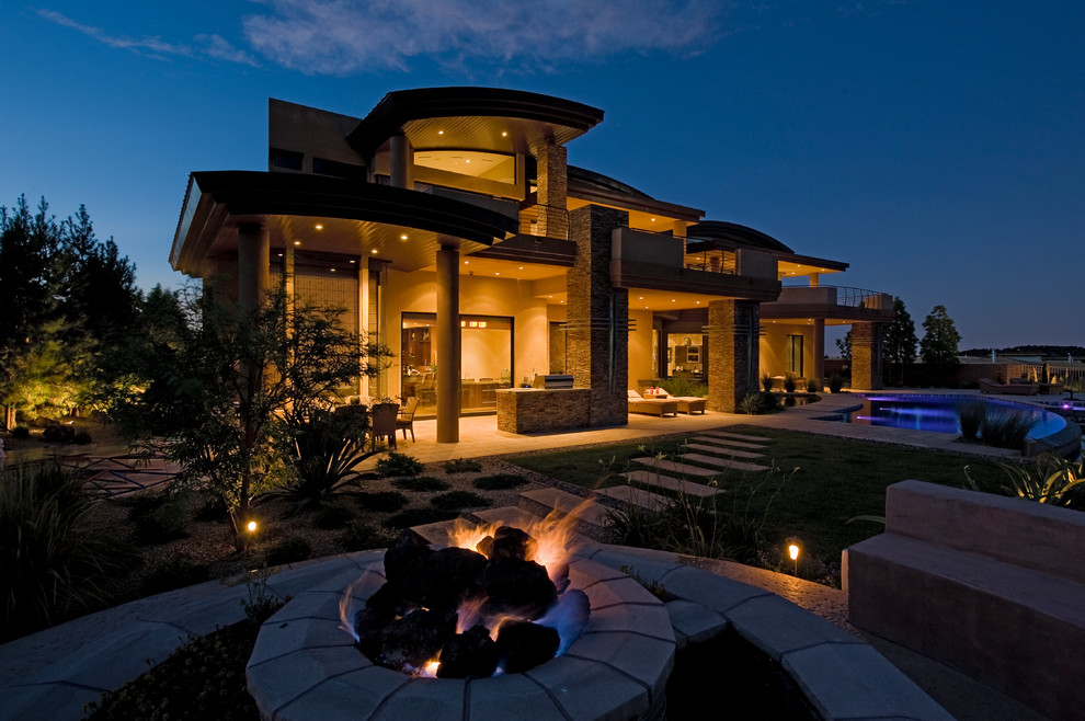 Photo of a contemporary exterior in Las Vegas.