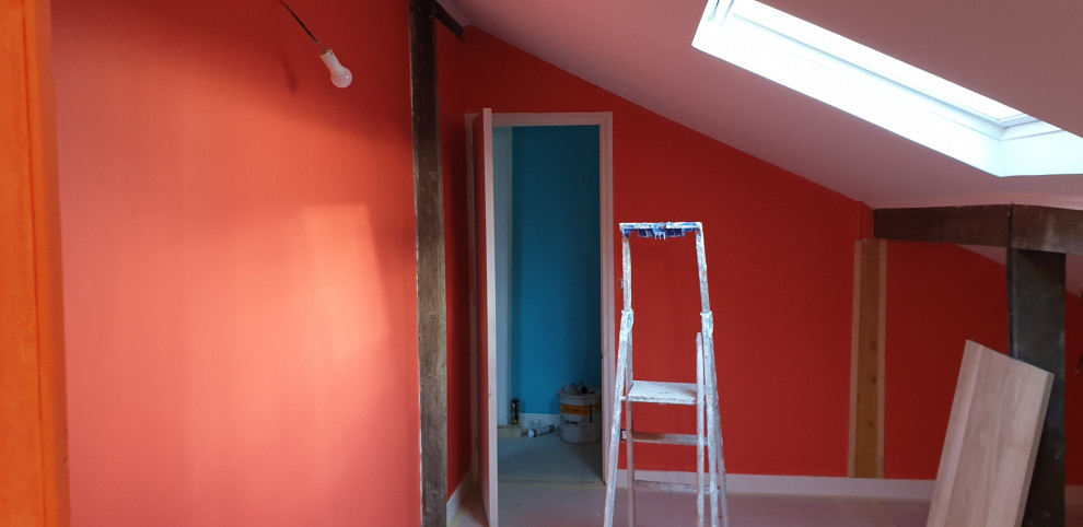 Isolation de comble dans une maison