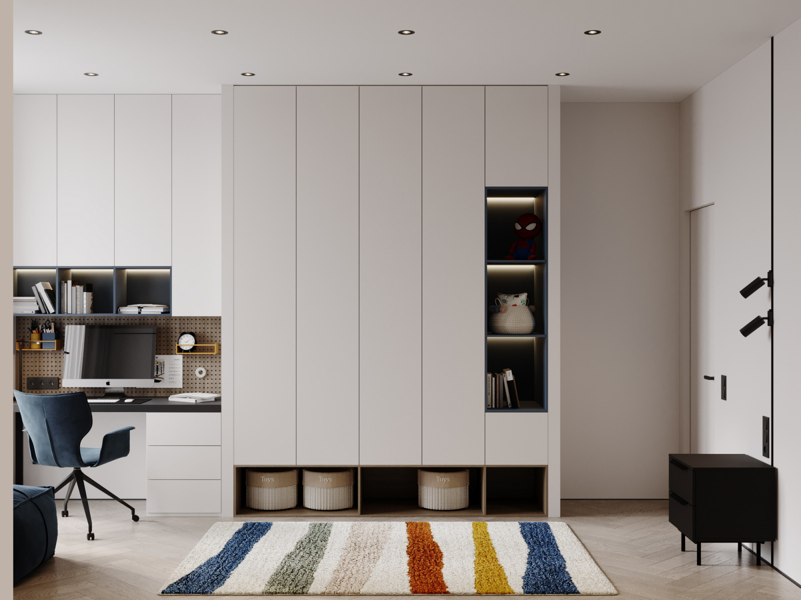 Идеальный современный интерьер в ЖК Homecity