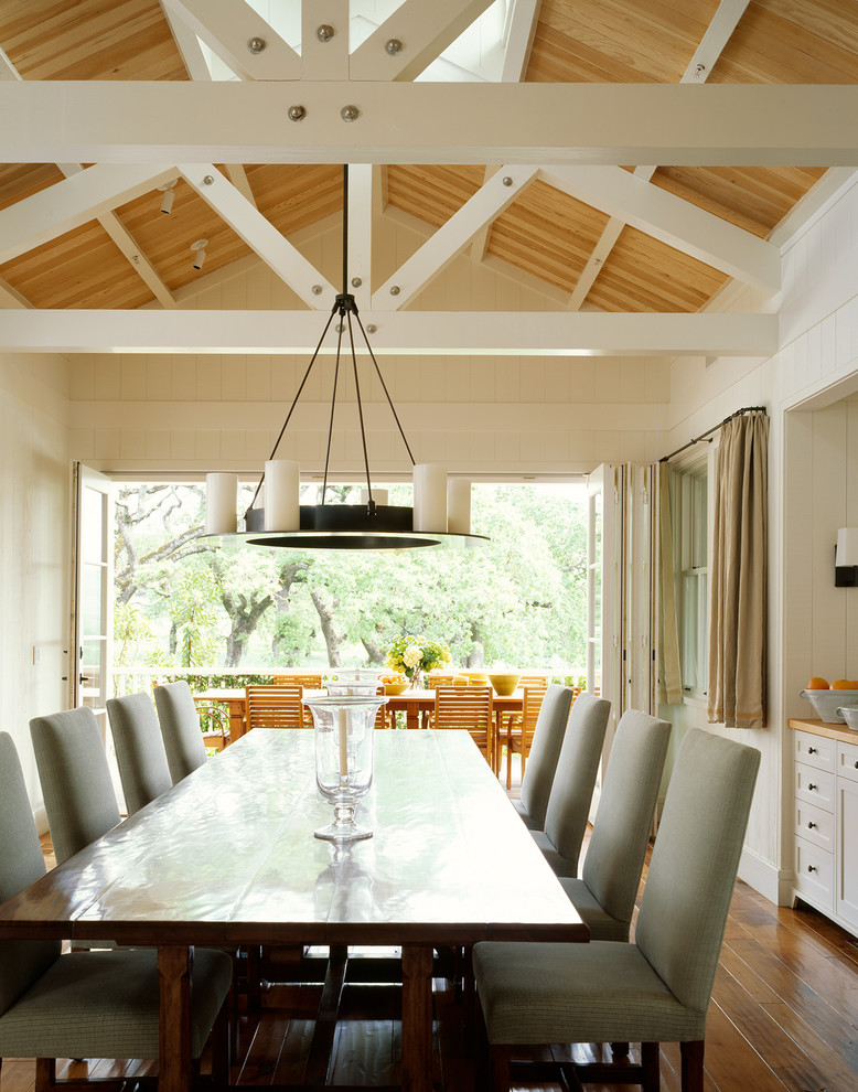 Sonoma Ranch - Farmhouse - Dining Room - San Francisco - by Walker ...