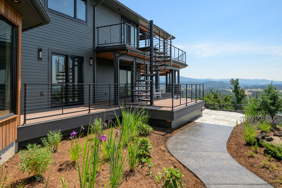 Deck - rustic deck idea